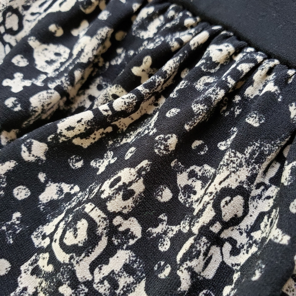 Michael Michael Kors shirt Sz Sm Blk and Tan - Picture 4 of 6